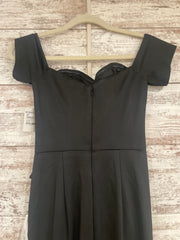 BLACK LONG EVENING GOWN (NEW)