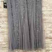 BLUE SEQUIN LONG DRESS (NEW)