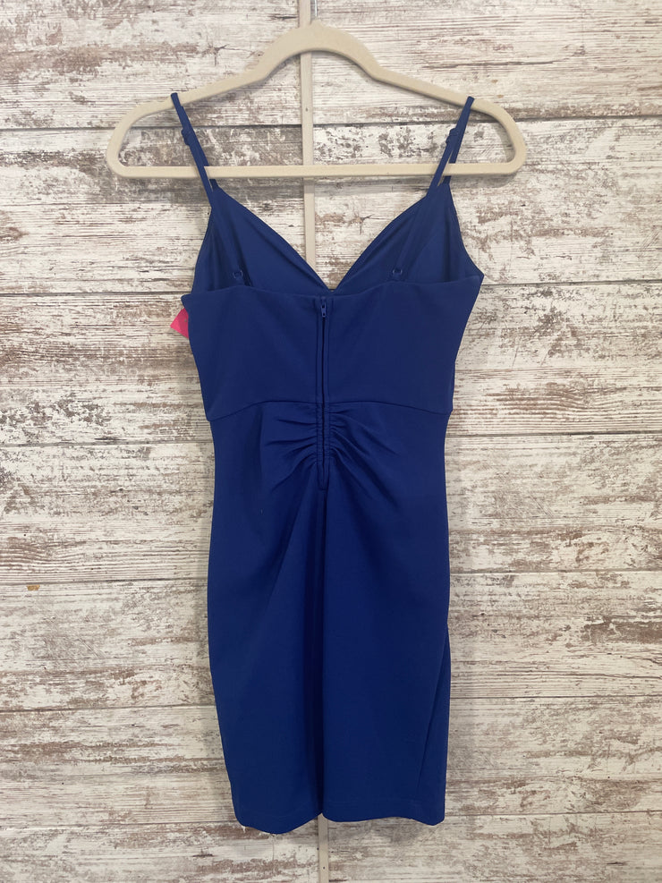 ROYAL BLUE SHORT DRESS