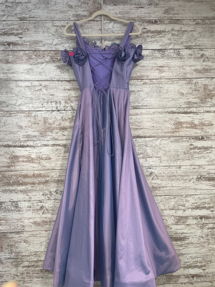 LAVENDER A LINE GOWN