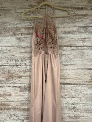 PINK LONG EVENING GOWN