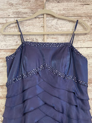 BLUE/PERIWINKLE LONG DRESS