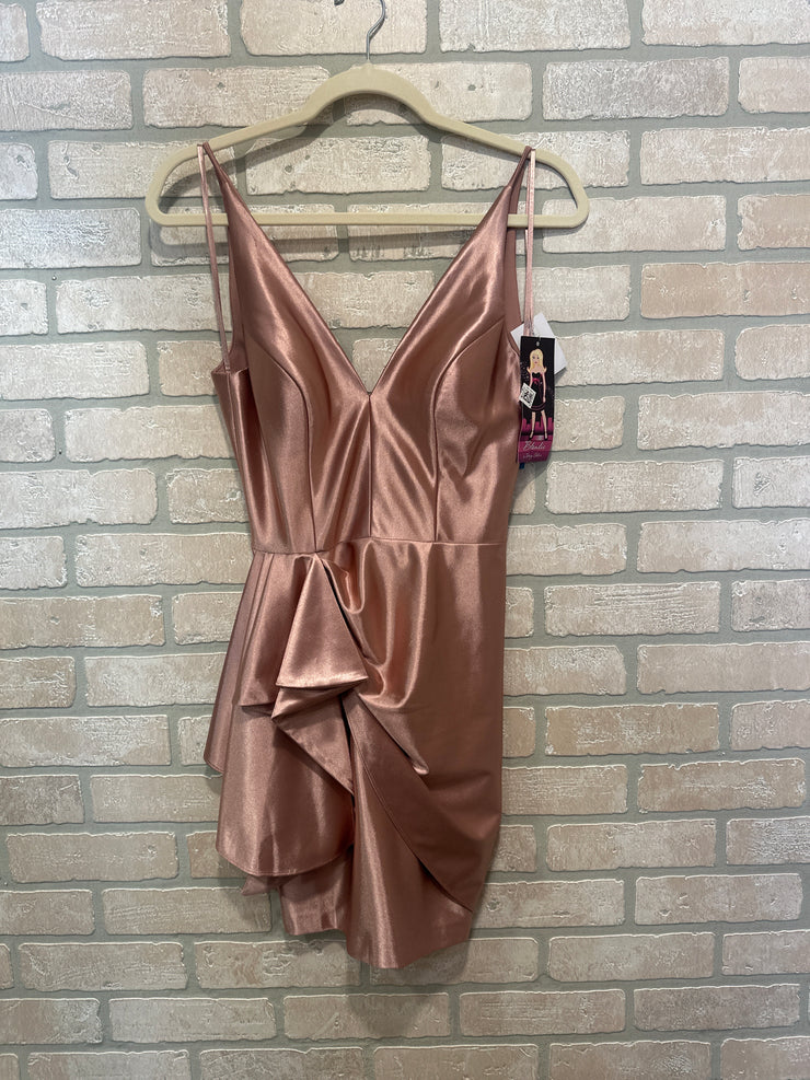 ROSE GOLD SHORT DRESS (NEW)