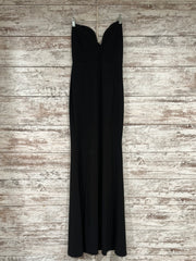 BLACK LONG EVENING GOWN