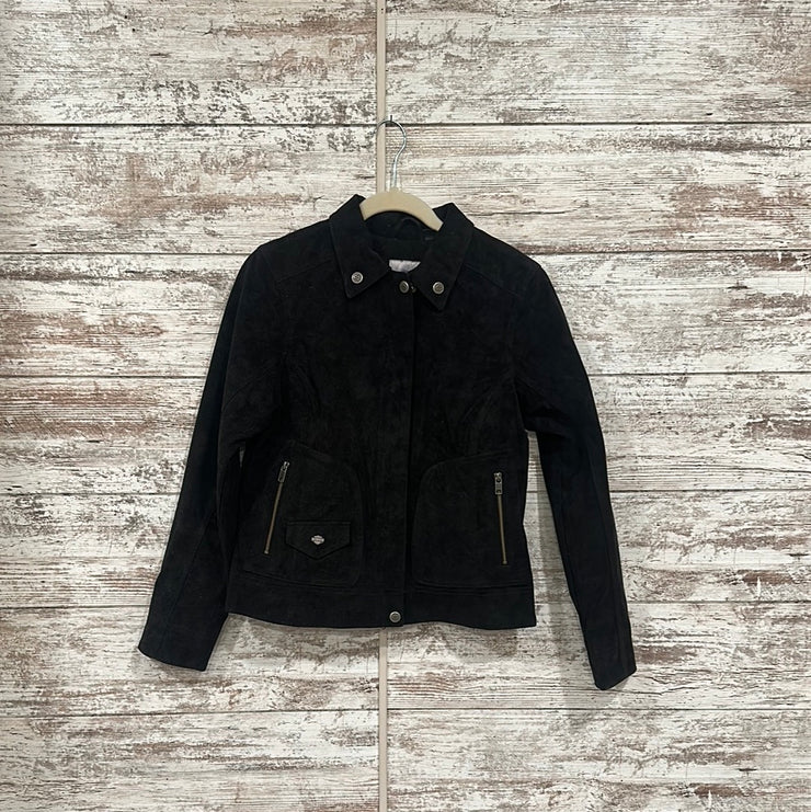 BLACK SUEDE COAT (NEW) $165