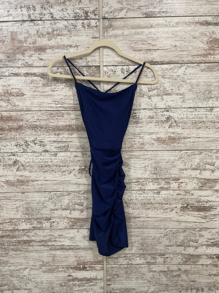 NAVY SHORT DRESS