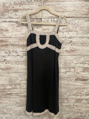 BLACK/IVORY SHORT DRESS