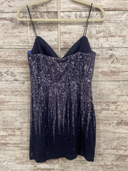 ROYAL BLUE SPARKLY SHORT DRESS