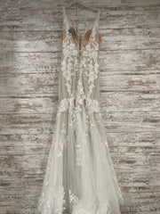 IVORY/NUDE WEDDING GOWN (NEW)
