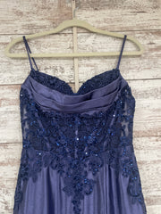LAVENDER LONG EVENING GOWN