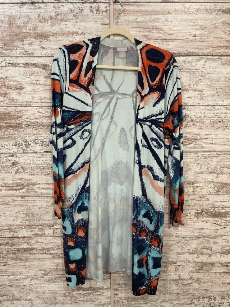 COLORFUL OPEN CARDIGAN