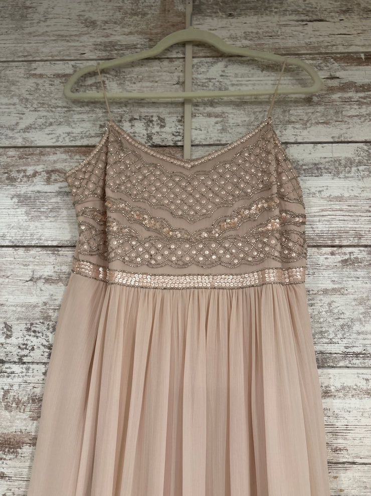 PINK LONG EVENING GOWN