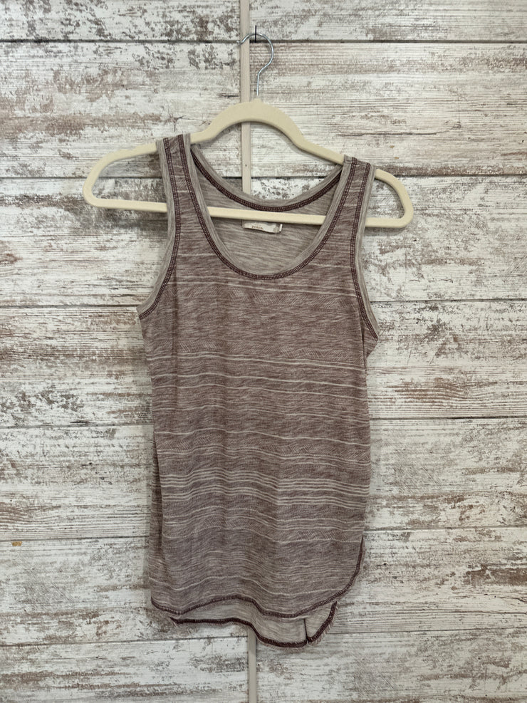 TAN SLEEVELESS TOP $69