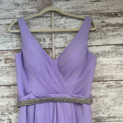 LAVENDER LONG DRESS W/ BELT