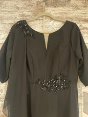 BLACK LONG DRESS (NEW)