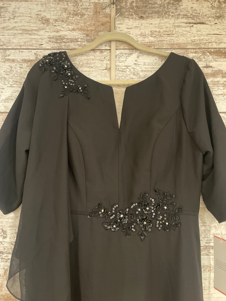 BLACK LONG DRESS (NEW)
