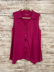 PINK SLEEVELESS TUNIC $69