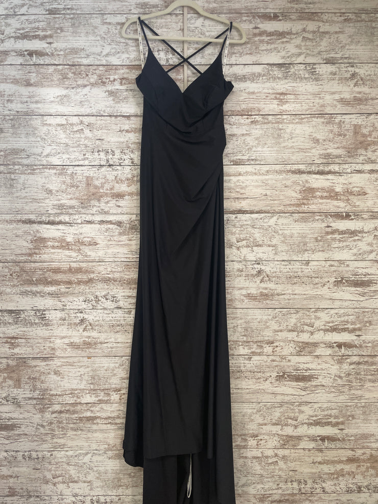 BLACK LONG EVENING GOWN (NEW)