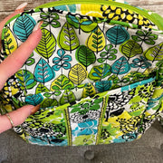 GREEN/WHITE BACKPACK