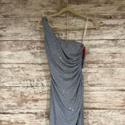 BLUE BEADED LONG DRESS (NEW)