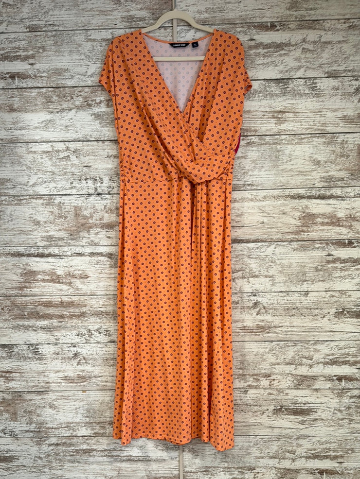 PEACH MAXI DRESS
