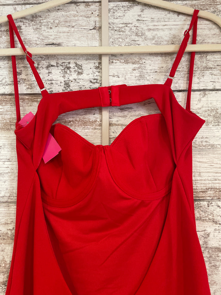 RED LONG EVENING GOWN (NEW)