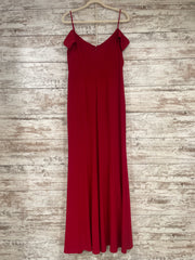 RED LONG EVENING GOWN