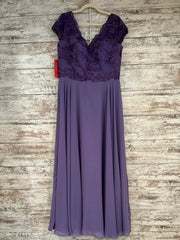 PURPLE LONG EVENING GOWN (NEW)