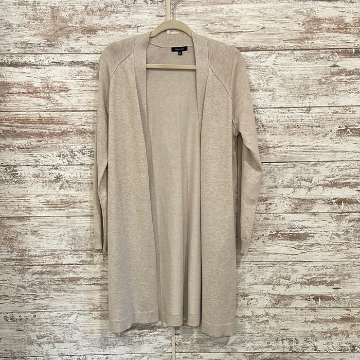 TAN LONG OPEN CARDIGAN