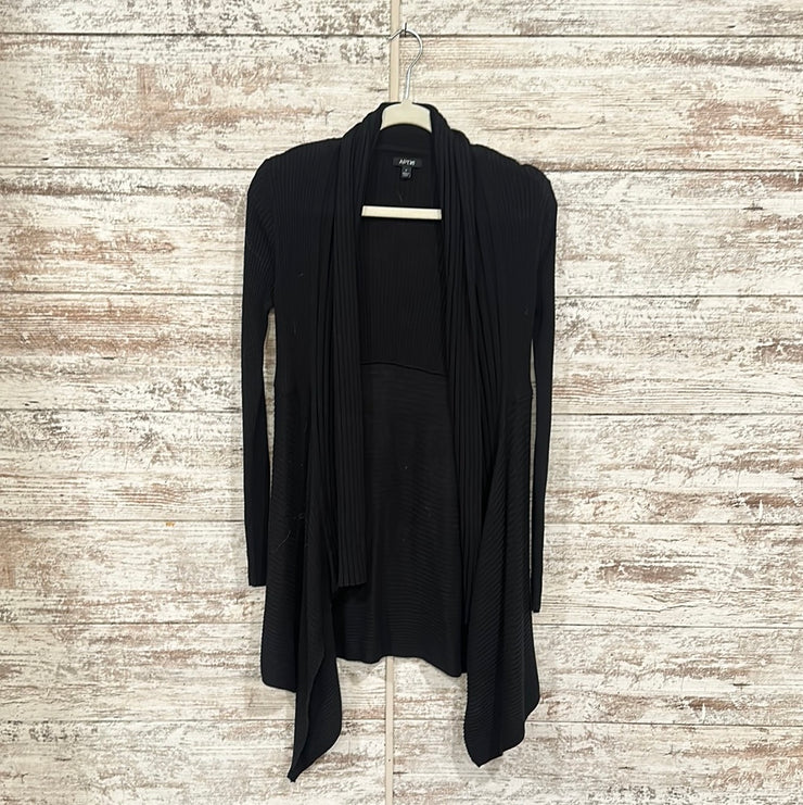 BLACK OPEN CARDIGAN