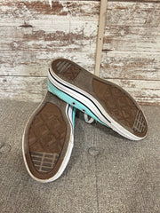 BLUE CHUCK TAYLOR SHOES $80