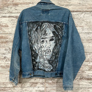 BLUE DENIM JACKET (CRY BABY)