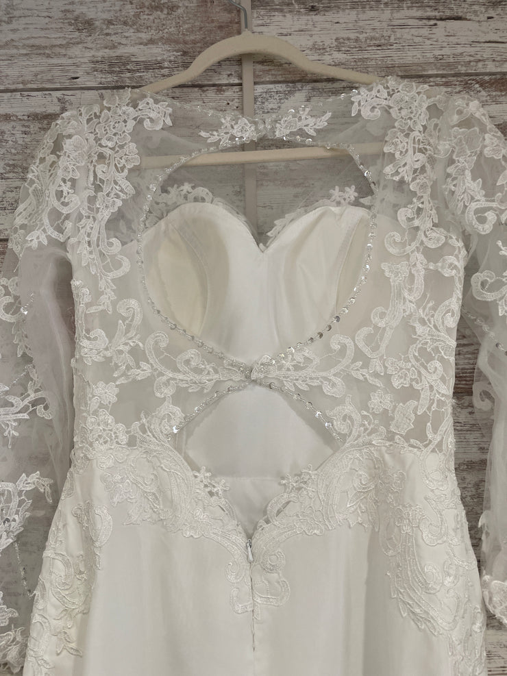 WHITE WEDDING GOWN (NEW)
