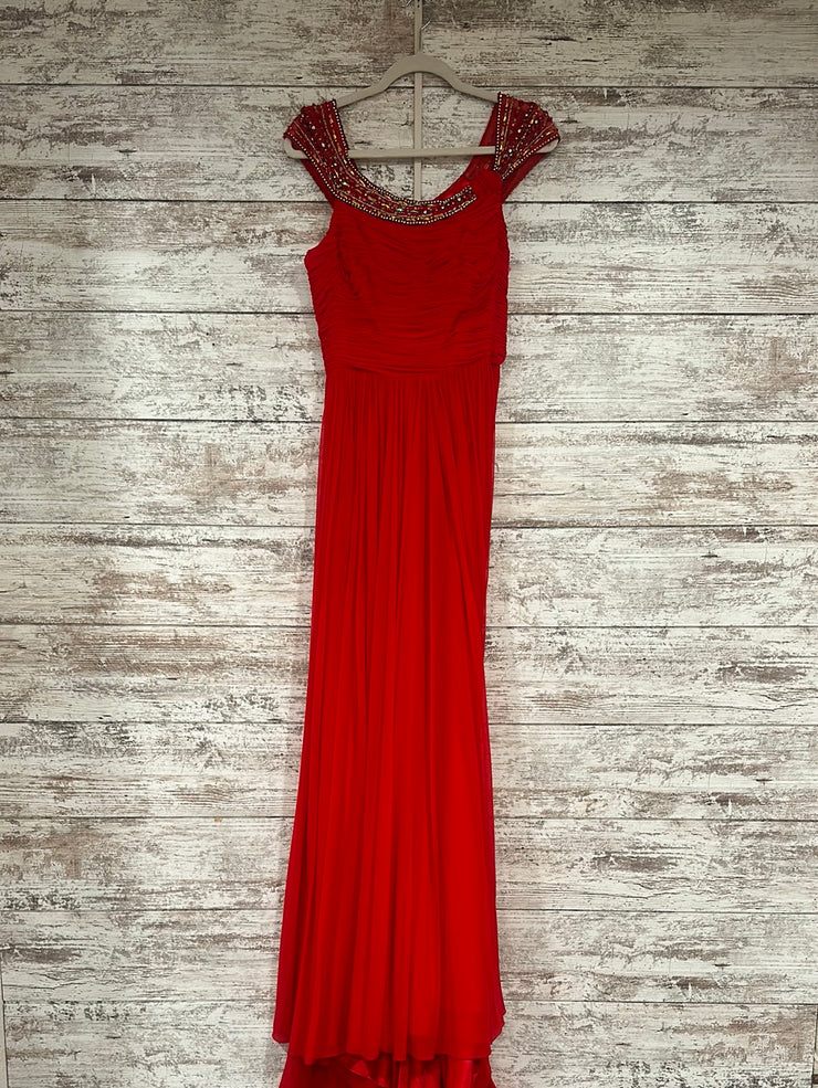 RED LONG EVENING GOWN (NEW)