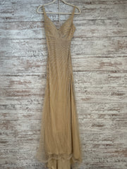 GOLD SPARKLY LONG DRESS (NEW)