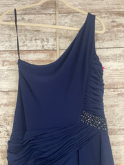 NAVY LONG EVENING GOWN (NEW)