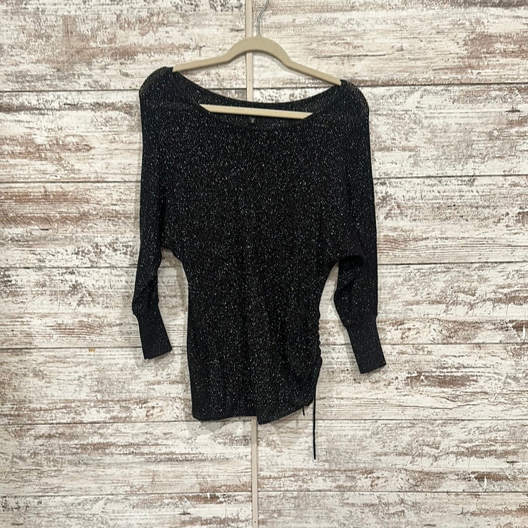 BLACK SPARKLY SWEATER