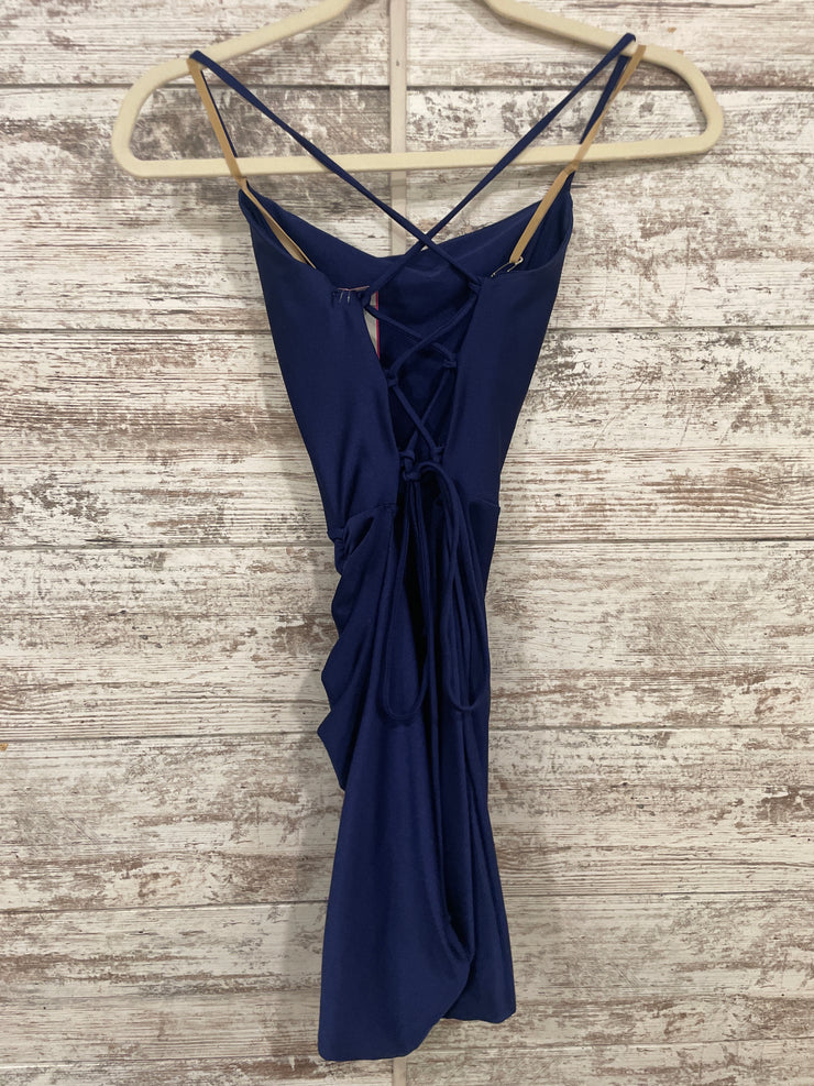 NAVY SHORT DRESS