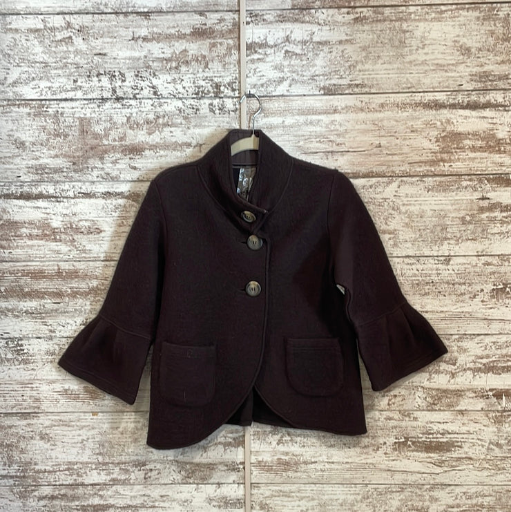 BROWN WOOL JACKET