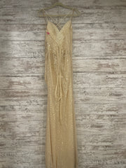 GOLD SPARKLY LONG DRESS (NEW)