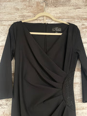 BLACK LONG EVENING GOWN