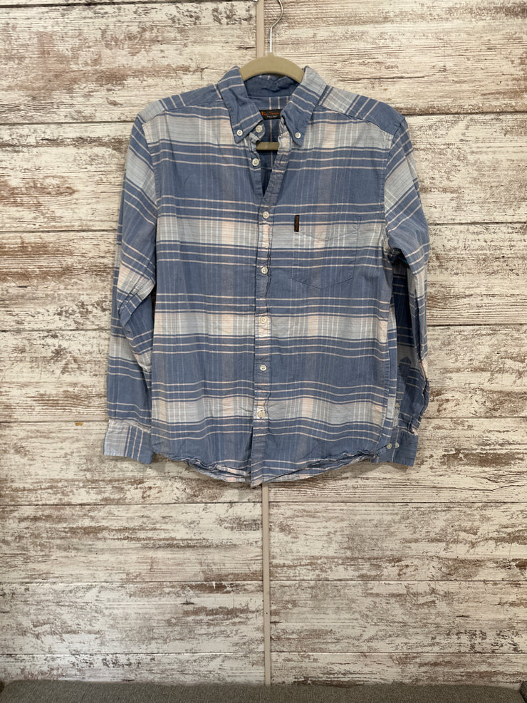 BLUE/WHITE PLAID SHIRT $119