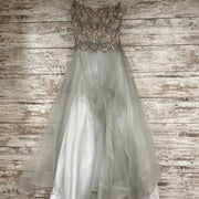 GRAY PRINCESS GOWN