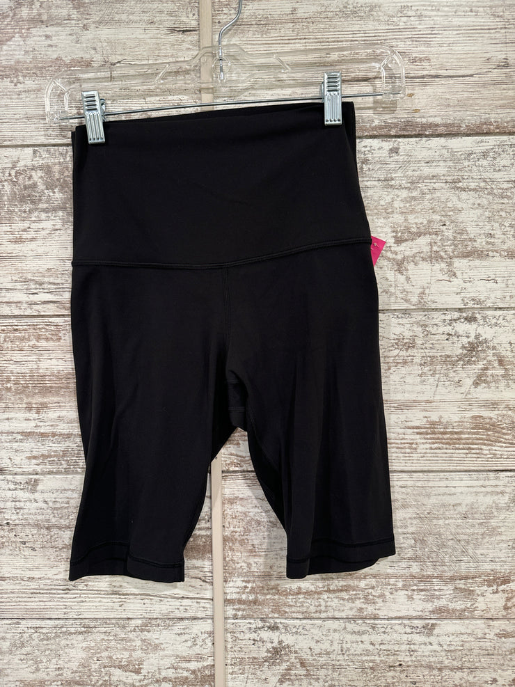 BLACK ALIGN HIGH RISE SHORT$64