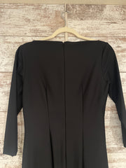 BLACK LONG EVENING GOWN