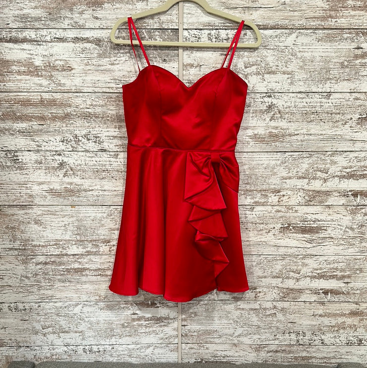 RED SHORT DRESS