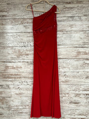 RED LONG EVENING GOWN