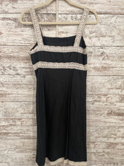 BLACK/IVORY SHORT DRESS