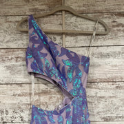 PURPLE SEQUIN LONG DRESS