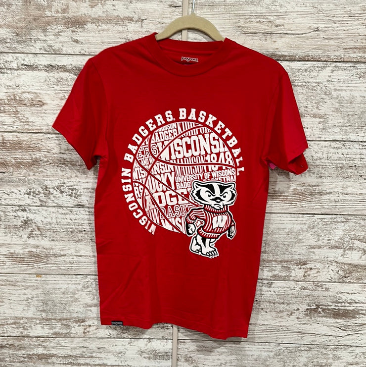 RED WISCONSIN BADGERS TOP